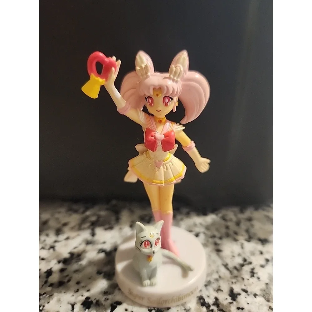 Sailor Moon Doll Collection Figure 2002 Lot 6 Chibi Mars Jupiter Venus Bandai